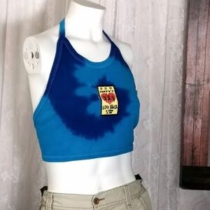 Duffy's Love Shack Tie on Halter Top